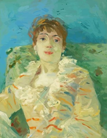 Girl On A Divan by Morisot Paint By Numbers