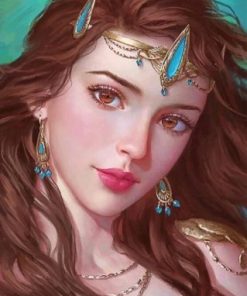 Forest Queen Paint By Numbers