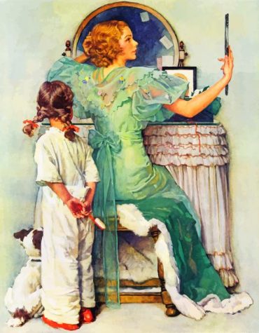 Norman Rockwell Women Paint By Numbers