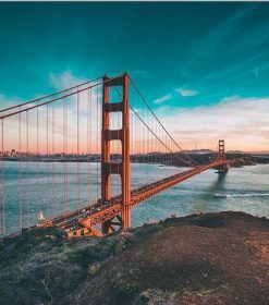 Golden Gate Bridge Landscape Paint By Numbers