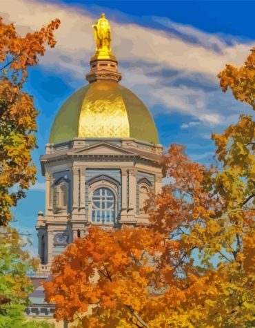 Newark Golden Dome Paint By Numbers