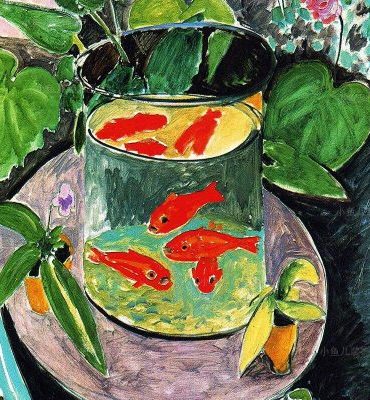 Goldfish Still Life Paint By Numbers