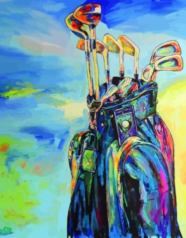 Golf Club Equipments Paint By Numbers