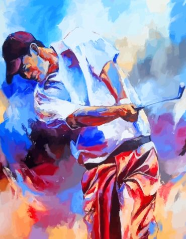Golf Sports Artistry Paint By Numbers