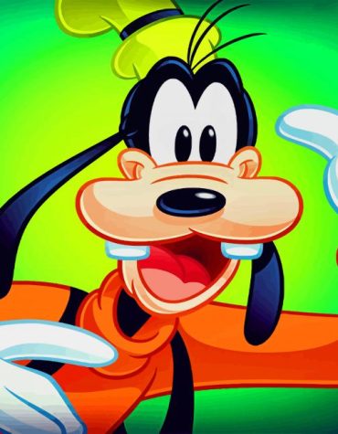 Goofy Character Fun Paint By Numbers