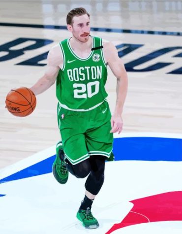 Gordon Hayward Basketball Paint By Numbers