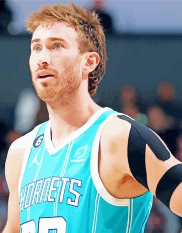 Gordon Hayward Basketball Icon Paint By Numbers