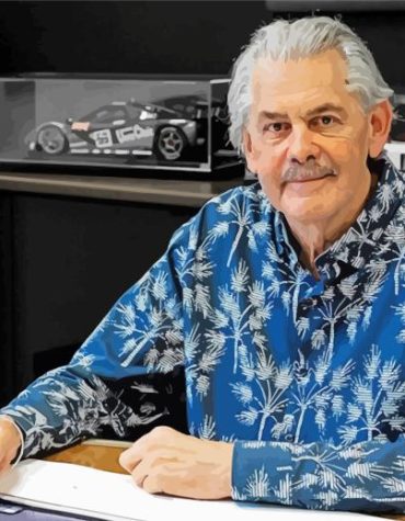 Gordon Murray Automotive Art Paint By Numbers
