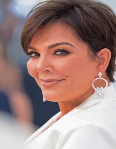 Gorgeous Kris Jenner Media Personality Paint By Numbers