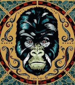 Gorilla Animal Art Paint By Numbers