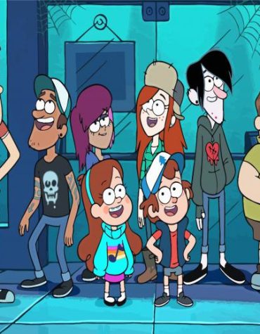 Gravity Falls Cartoon Paint By Numbers