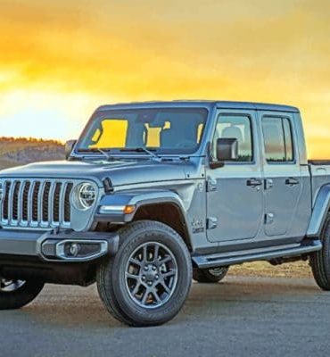 Jeep Wrangler Adventure Paint By Numbers