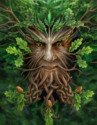Green Man Nature Paint By Numbers