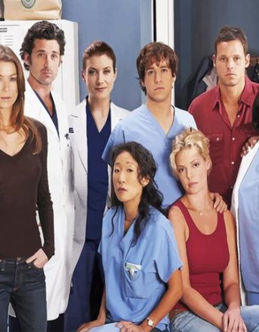 Grey's Anatomy Cast Paint By Numbers