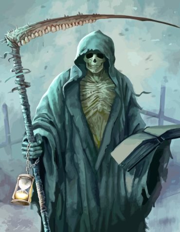 Grim Reaper Fantasy Paint By Numbers