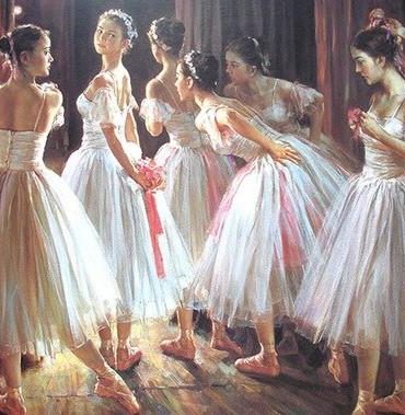 Girls Ballet Dancers Paint By Numbers