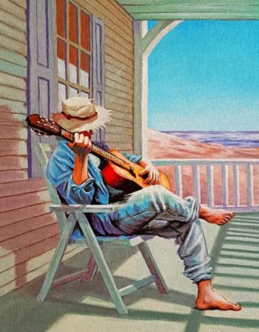 Guitarist Man Creativity Paint By Numbers