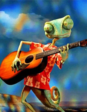 Guitarist Rango Guitar Legend Paint By Numbers