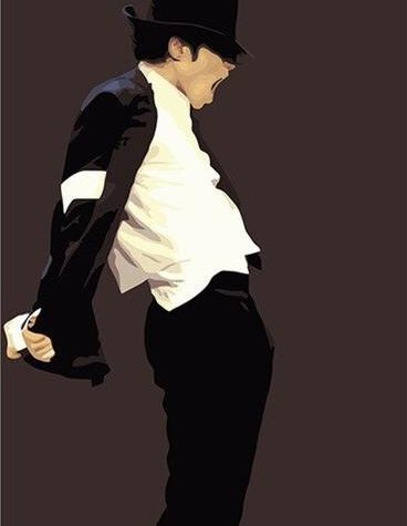 Michael Jackson Iconic Art Paint By Numbers