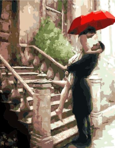 Romantic Couple Reunion Paint By Numbers