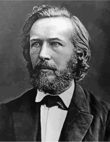 Haeckel Vintage Black and White Paint By Numbers