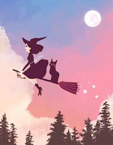 Witches Halloween Magic Paint By Numbers