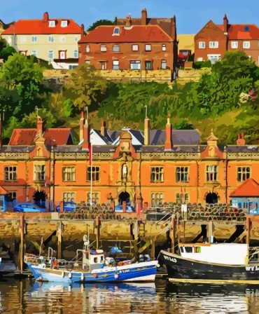 Charming England Seaside Paint By Numbers