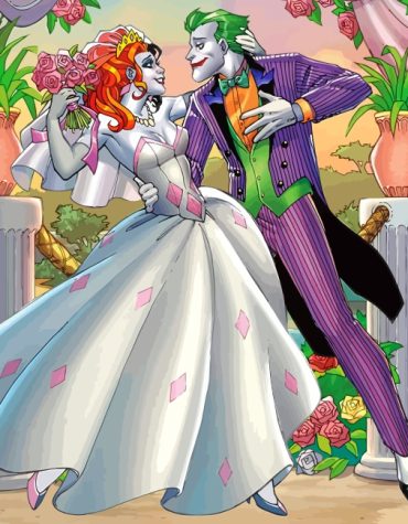 Harley Quinn and Joker Wedding Paint By Numbers