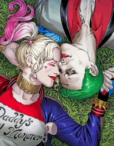 Harley Quinn Meets Joker Paint By Numbers