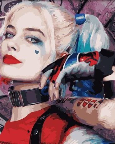 Margot Robbie Harley Quinn Paint By Numbers