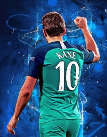 Harry Kane Football Star Paint By Numbers