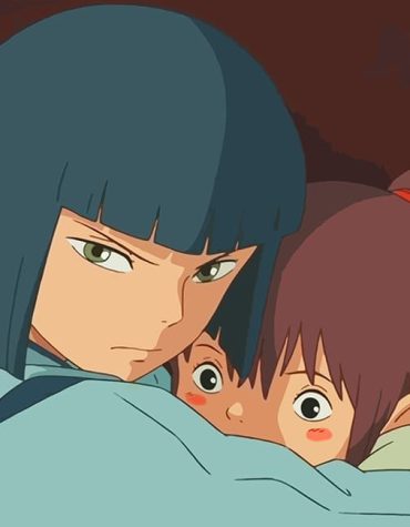 Haru and Chihiro Anime Friendship Paint By Numbers