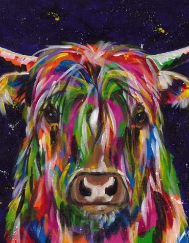 Highland Cow Paint By Numbers