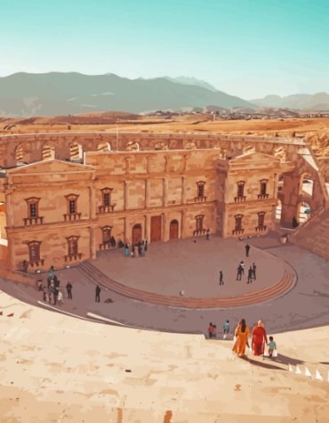 Hawari Shar Park Cityscape Paint By Numbers