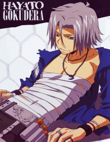 Hayato Gokudera Anime Paint By Numbers
