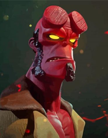 Hellboy Movie Characters Paint By Numbers