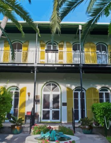 Hemingway House Museum Experience Paint By Numbers