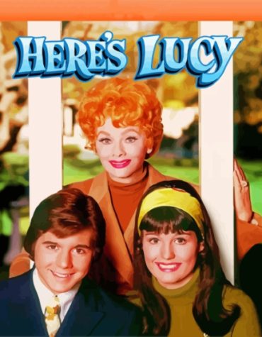 Here's Lucy Cast Sitcom Paint By Numbers