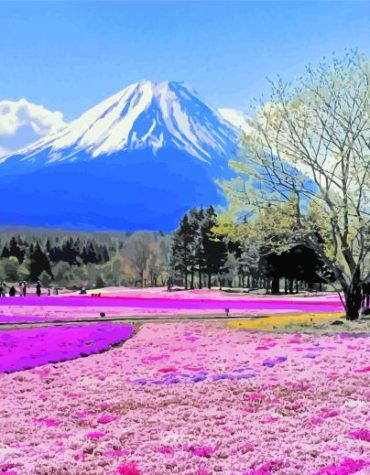 Hokkaido Gardens Japan Paint By Numbers