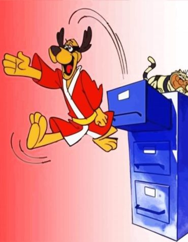 Hong Kong Phooey Animation Paint By Numbers