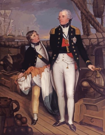 Horatio Nelson Admiral Paint By Numbers