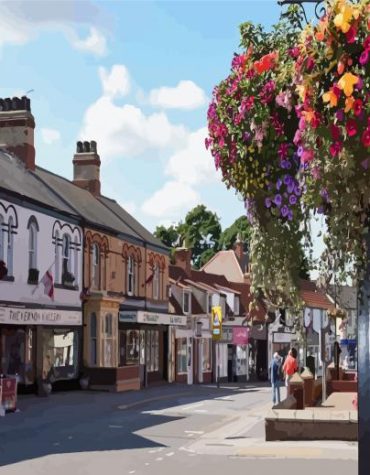 Historic Hornsea Architecture Paint By Numbers