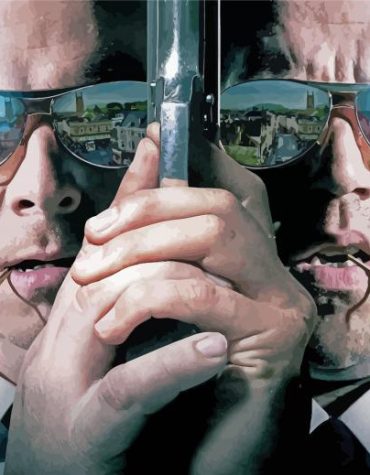 Hot Fuzz Movie Cast Paint By Numbers