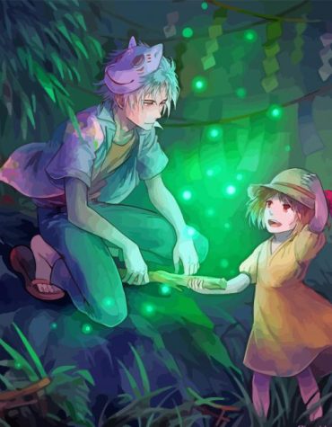 Hotarubi No Mori Anime Art Paint By Numbers