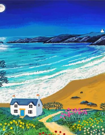 Seaside Cottage Retreat Paint By Numbers