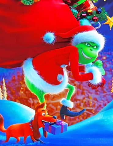 Grinch Cartoon Fun Paint By Numbers