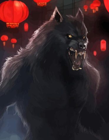 Werewolf Fantasy Paint By Numbers