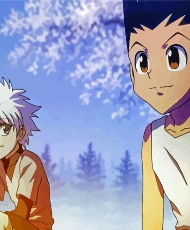 Hunter Gon Anime Paint By Numbers