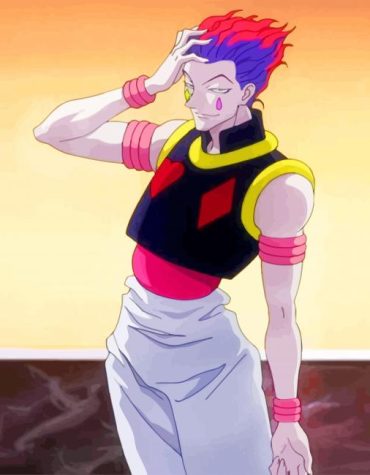Hisoka Anime Character Paint By Numbers