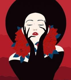 Ichiro Tsuruda Women's Art Paint By Numbers